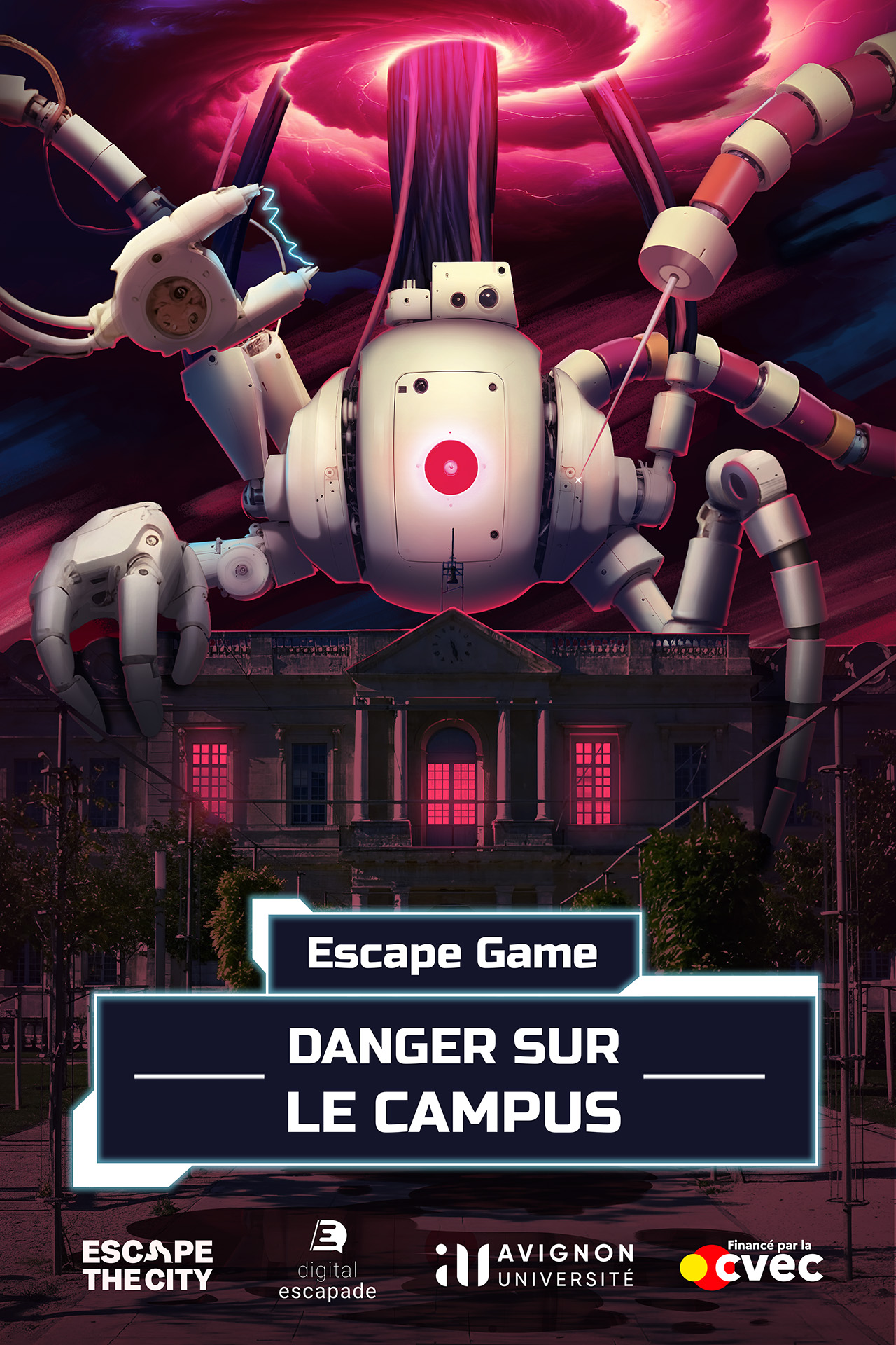 Danger à l'Université d'Avignon (campus HA)